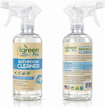 One Eco Friendly Bathroom Cleaner, Eco-Friendly, Scented, No Colors 16 Ounces