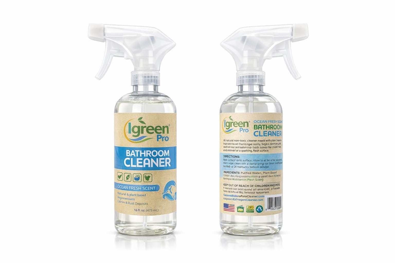Amazon.com: One Eco Friendly Bathroom Cleaner, Eco-Friendly