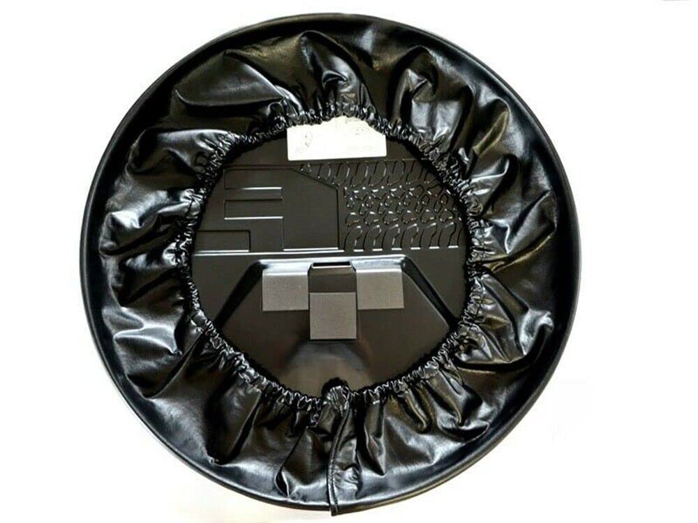 Czarny pokrowiec na oponę zapasową pasuje do 2007-2022 Toyota FJ Cruiser pokrowiec na oponę zapasową zestaw naprawczy