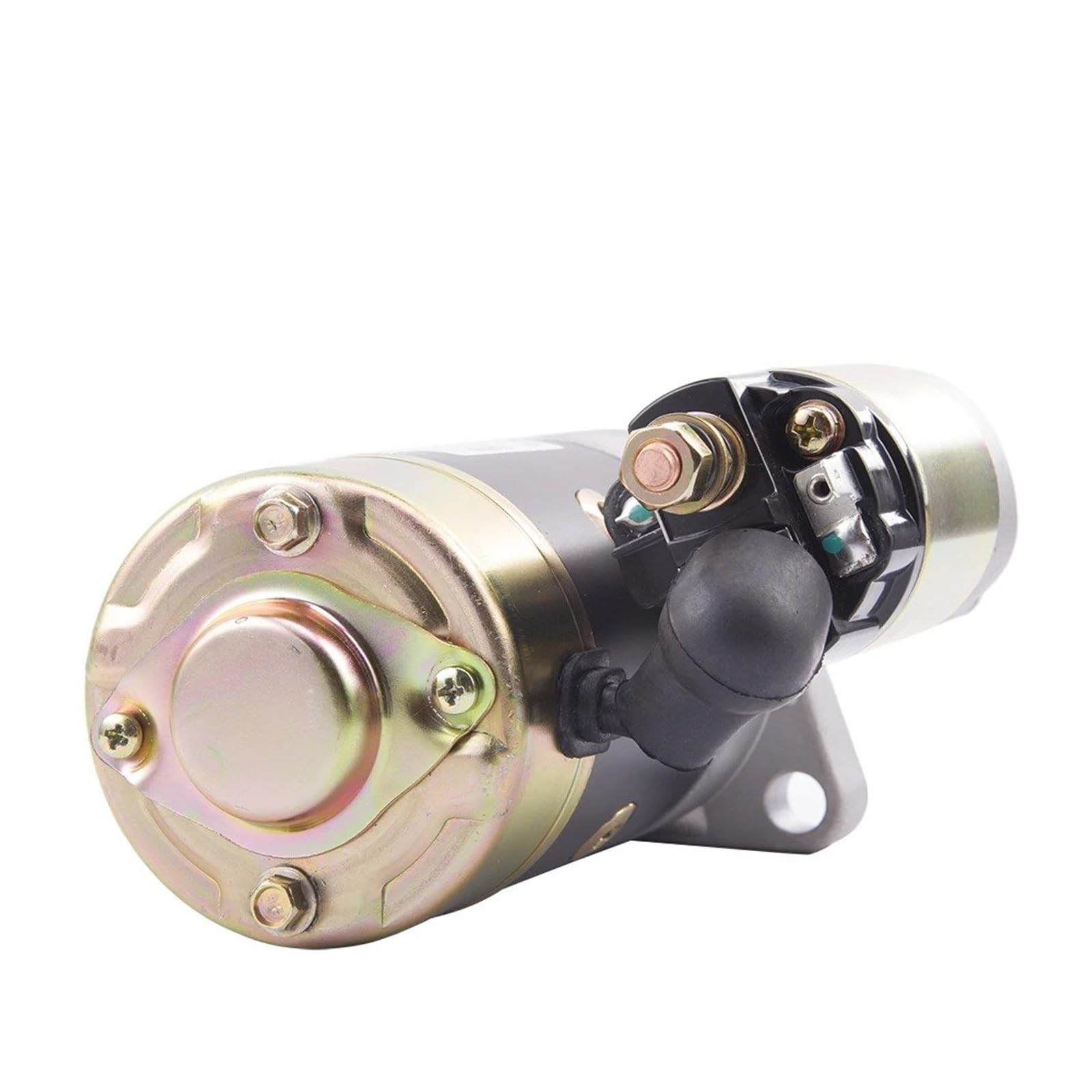 Motor Arranque Motor Arranque para Generador Diésel QD124FS QD124A De 12 V Y 1,2 KW Motor Cobre QD114A. Piezas Generador Arranque Rápido Eléctrico Arranque Motor(QD114 0.8KW)