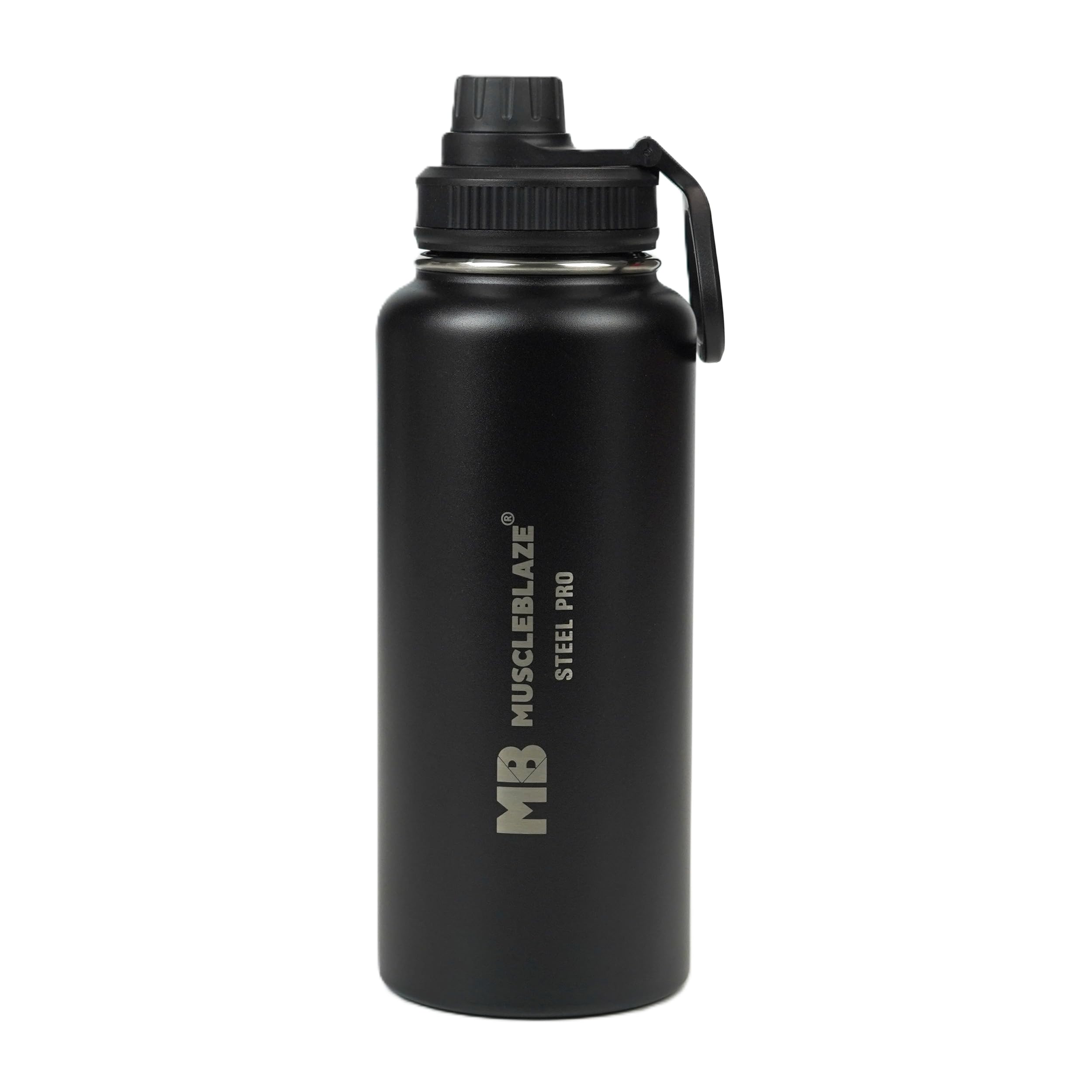MuscleBlaze Stainless Steel Water Bottle - Keeps Drinks Cold/Hot -9 MuscleBlaze Stainless Steel Water Bottle - Keeps Drinks Cold/Hot -9
