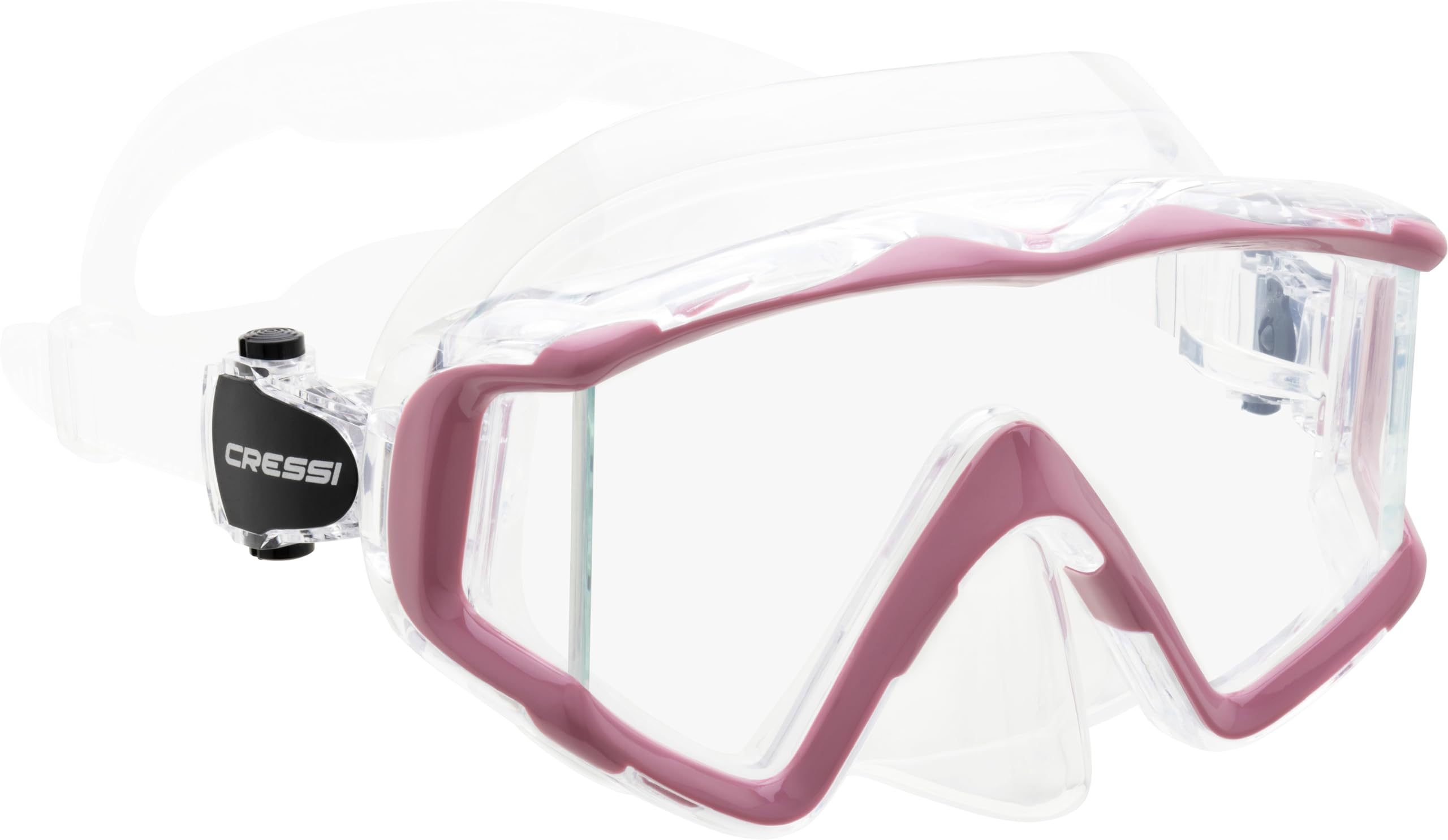 Cressi Large Wide View Mask for Scuba Diving & Snorkeling | Pano 3: designed in Italy