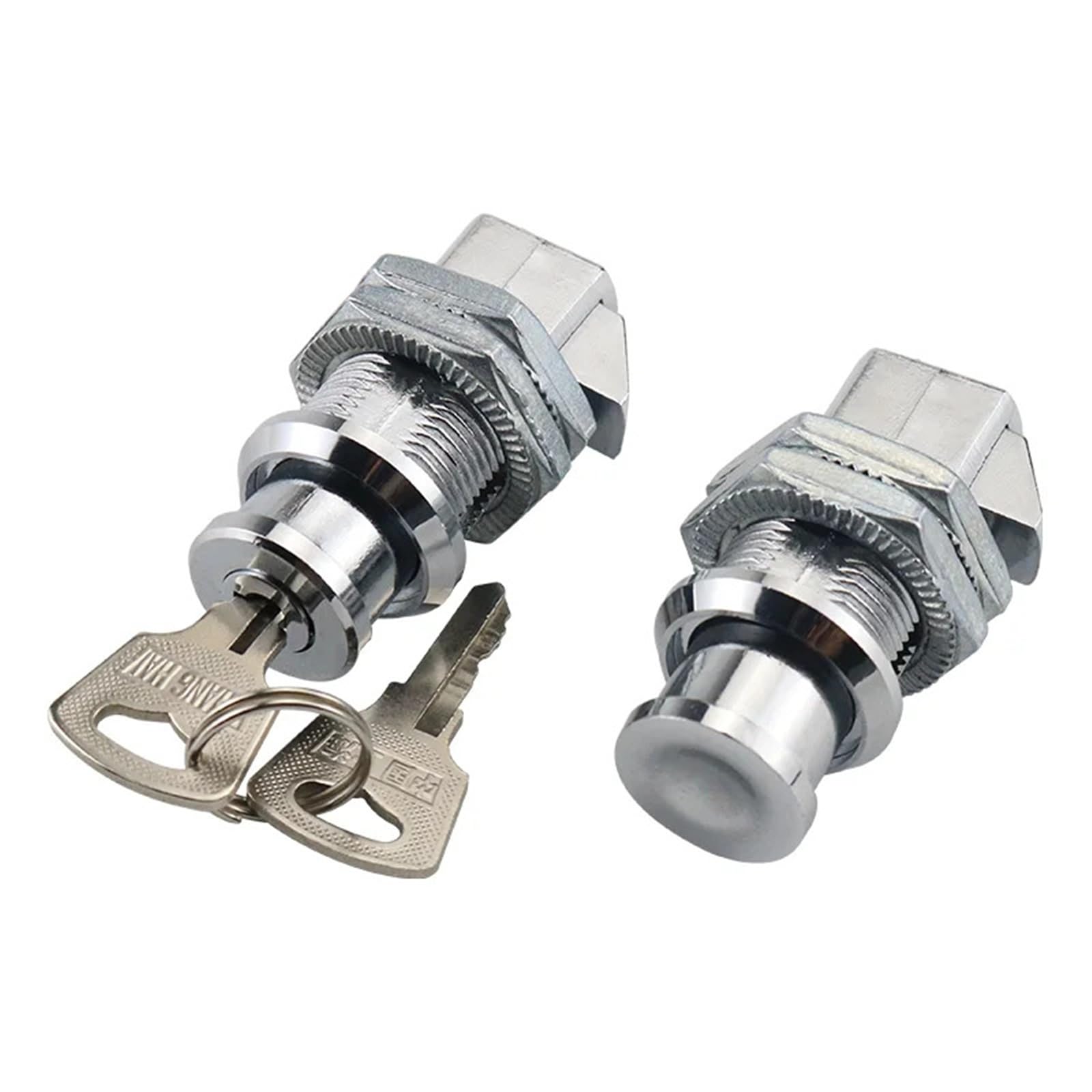 Wpoiyhgby Glossy-Lock Core Industrial Press Type Cylindrical Lock Core Electric Cinet Button Door 1Pcs(Glossy-Lock Core)