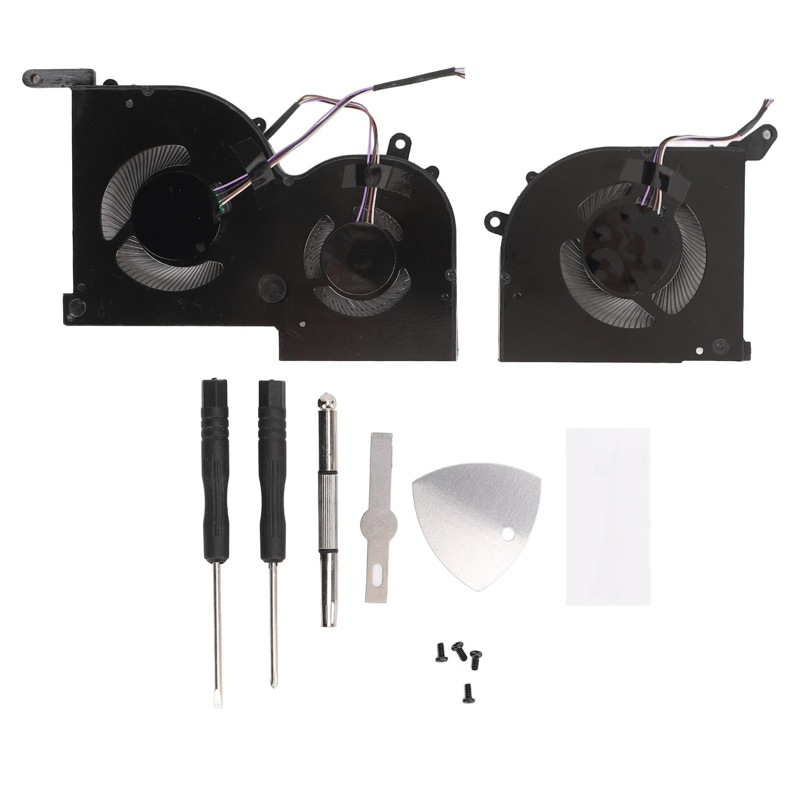 Mingzhe Wentylator Procesora Laptopa 4-pinowy z Zestawem Naprawczym Premium System Chłodzenia dla GS66 10SD 10SGS 10SFS Lekki Stop Aluminium