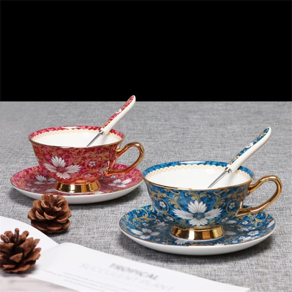 Bone China Ceramic Cup, Coffee Cup, Dish, European Afternoon Tea Set(E)