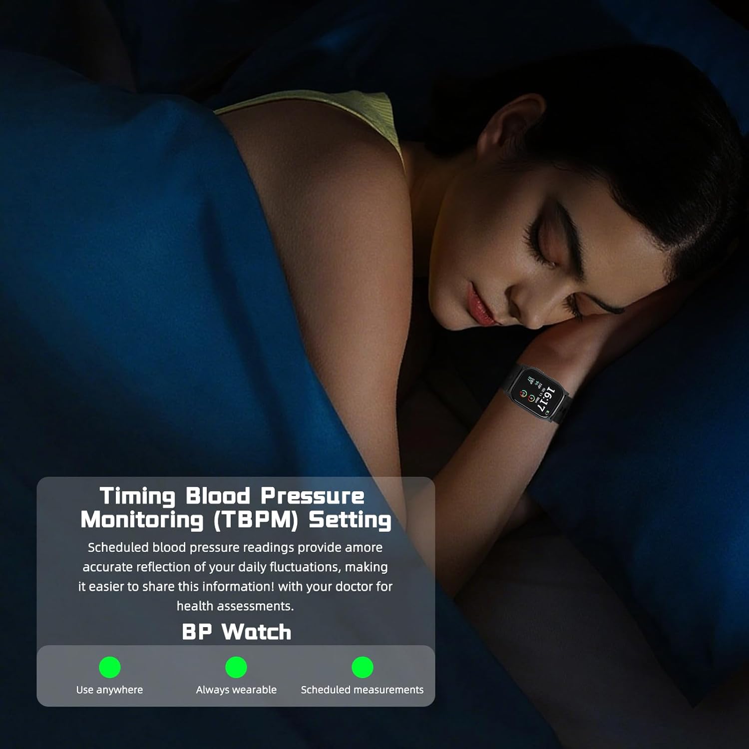 Blood Pressure Monitor with FDA 510(k) Clearance,Blood Pressure Monitor Watch with Heart Rate,Blood Oxygen (Wellness), Pedometer, Medical Watch for Health Data Monitor (Gunmetal)