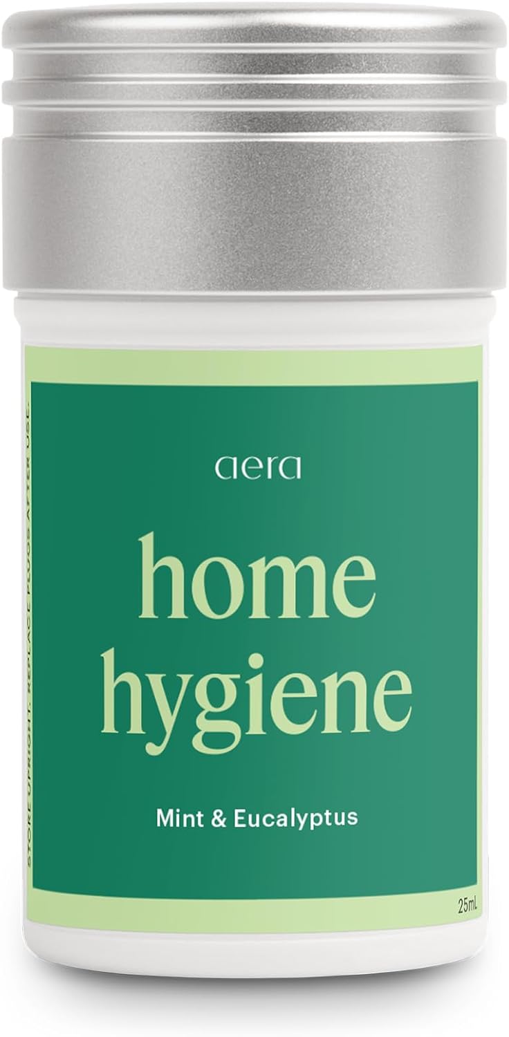 Aera Home Hygiene Mint and Eucalyptus - Essential Oil for Home - Relaxing Fragrance - Notes of Spearmint, Eucalyptus and Orange Peel Essential Oils - Scent Refill - Works with The Aera Diffuser