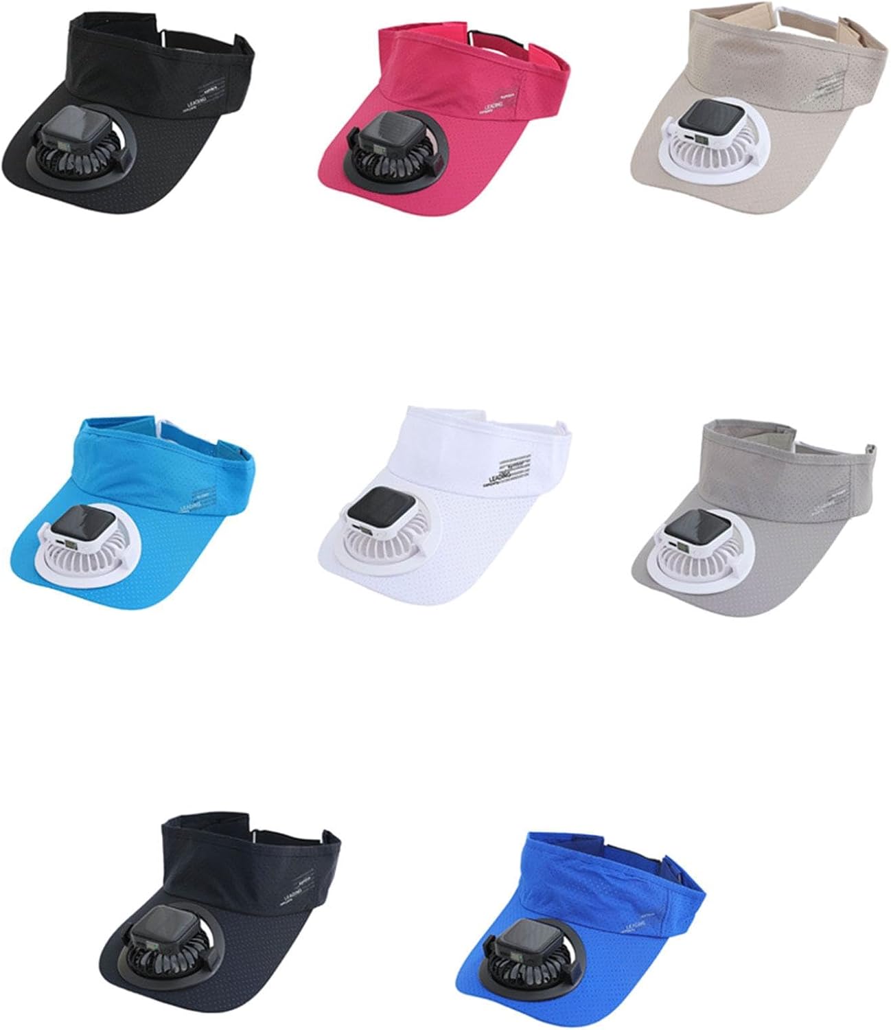 Popular Sun Hat with USB Charging Solar Power Cooling Fan for Running and Hiking Outdoor Activity Sport Headwear Cooling Fan