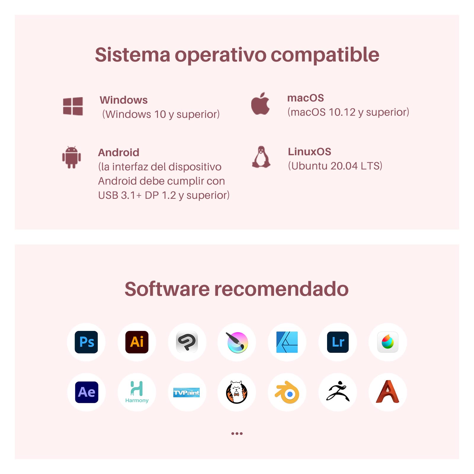 HUION Kamvas 13 Gen3 2024 Tableta Gráfica con Pantalla, Tableta de Dibujo 13.3" Vidrio Anti Brillo Canvas, Pentech 4.0, 16384 Presión del Lápiz, Doble Dial para PC, Mac, Android, Rosa
