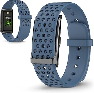 SALUTO FITNESS Tracker, Braccialetto Intelligente Indossabile per Uomini Donne, 127 modalità Sportiva, Monitor del Sonno, 10m a Prova di Acqua, Promemoria di Chiamata, Sveglia, (BLUE)