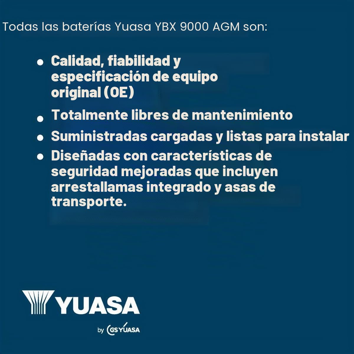 YUASA Batería 70, Ah 760, A/EN YBX9096 L 278mm B 175mm H 190mm Compatible con VW Polo V Hatchback 6R1, 6C1 Golf 7 Hatchback 5G1, BQ1, BE1, BE2, PEUGEOT 208 I Hatchback CA, CC, OPEL Corsa D Hatchback | 760 CCA, Resistente Vibraciones, Optimizada Start-Stop