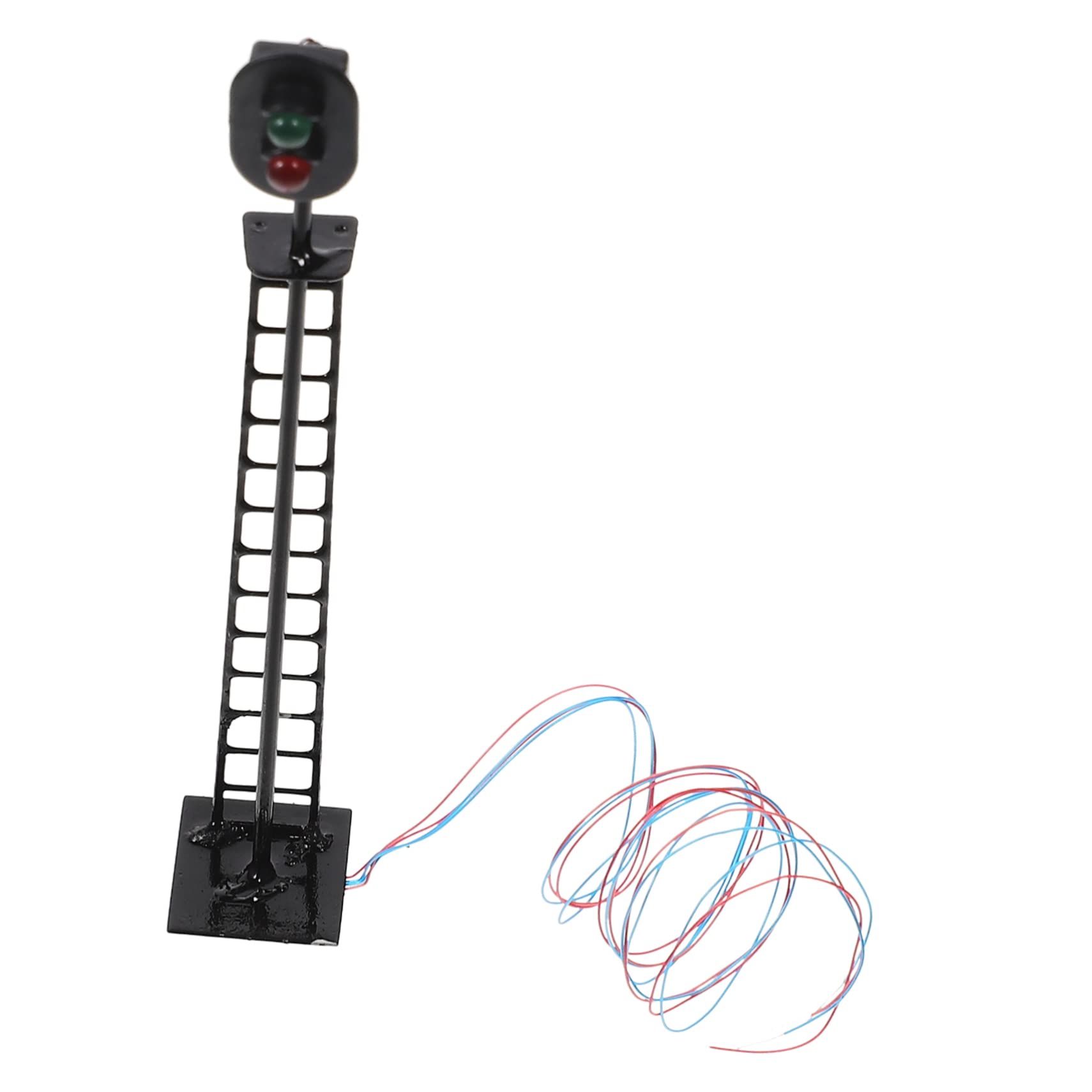 VILLCASE Train Layout Light Model Signal Light for Scale Scenery Accessories Realistic Mini Decor Prop