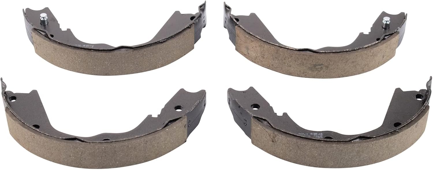 Rear Parking Brake Shoe Set Compatible with 2007-2013 Acura MDX 2010-2013 ZDX 2009-2015 Honda Pilot