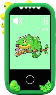 Plyisty Çocuklar Akıllı Telefon Kamera Oyuncaklar 2.8 Inç Dokunmatik Ekran Ile 32 GB Bellek Eğitici Oyunlar MP3 / MP4 Çalar Erkekler Ve Kızlar Için Doğum Günü (GREEN)