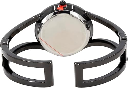 Miniatura 7 de Blekon Collections - Elegante reloj analógico de cuarzo para mujer, caja de 1.299 in, diseño de brazalete de metal casual, ajuste ajustable para