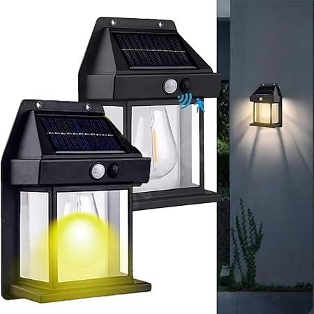 Mala Eka Solar Light Outdoor, Motion Sensor Light for Home, Solar Lights for Garden 3 Modes & Motion Sensor, Outdoor Lights Waterproof Solar Wall Lights for Outdoor 1 Pc
