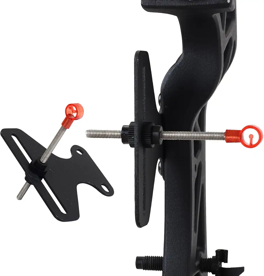 SPG Mira de arco recurva para iniciantes - Mira de arco recurva simples de pino único para jovens adultos e arcos recurvos tradicionais para prática de mira