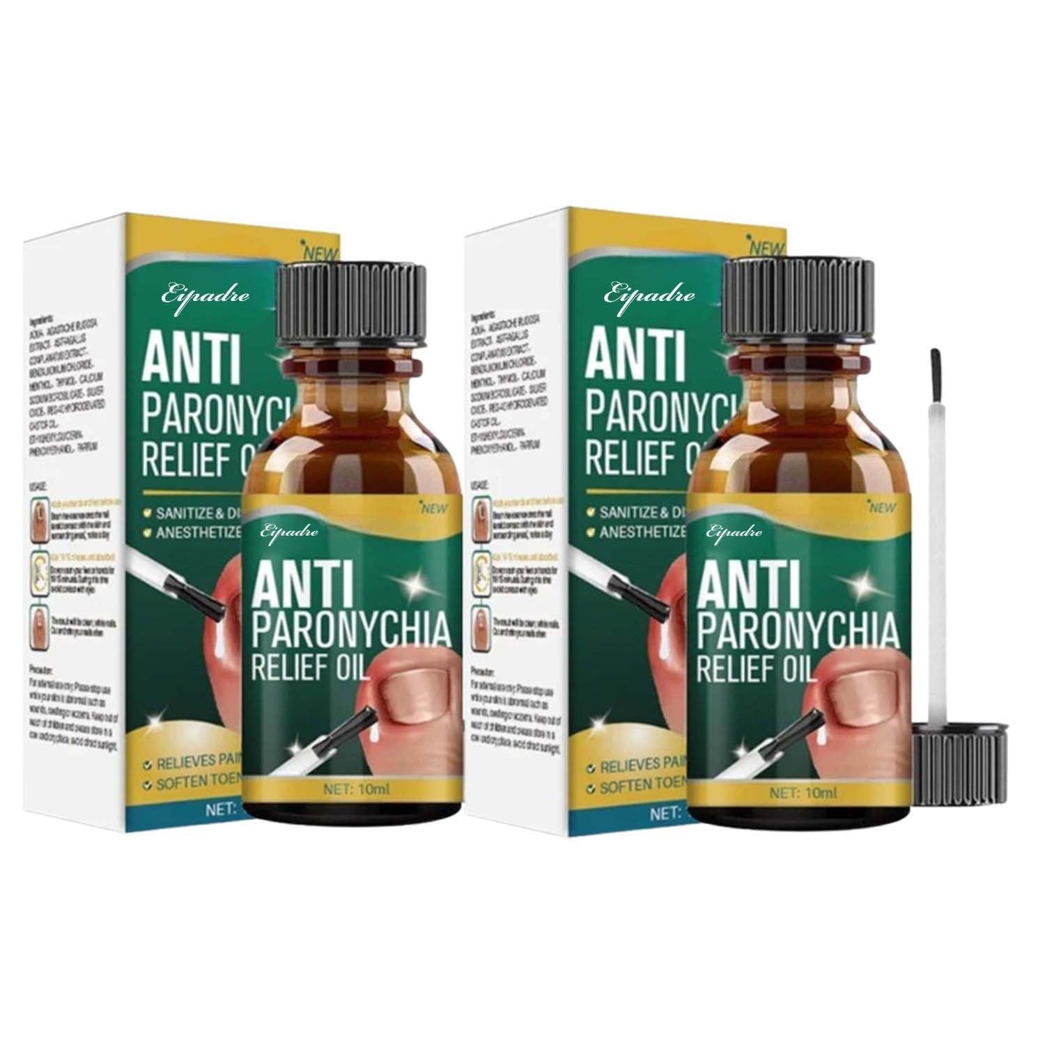 Anti Paronychia Relief Oil, 10ml, Natural Nail Treatment for Pain Relief and Disinfection (2, 30 ml)-picture-38