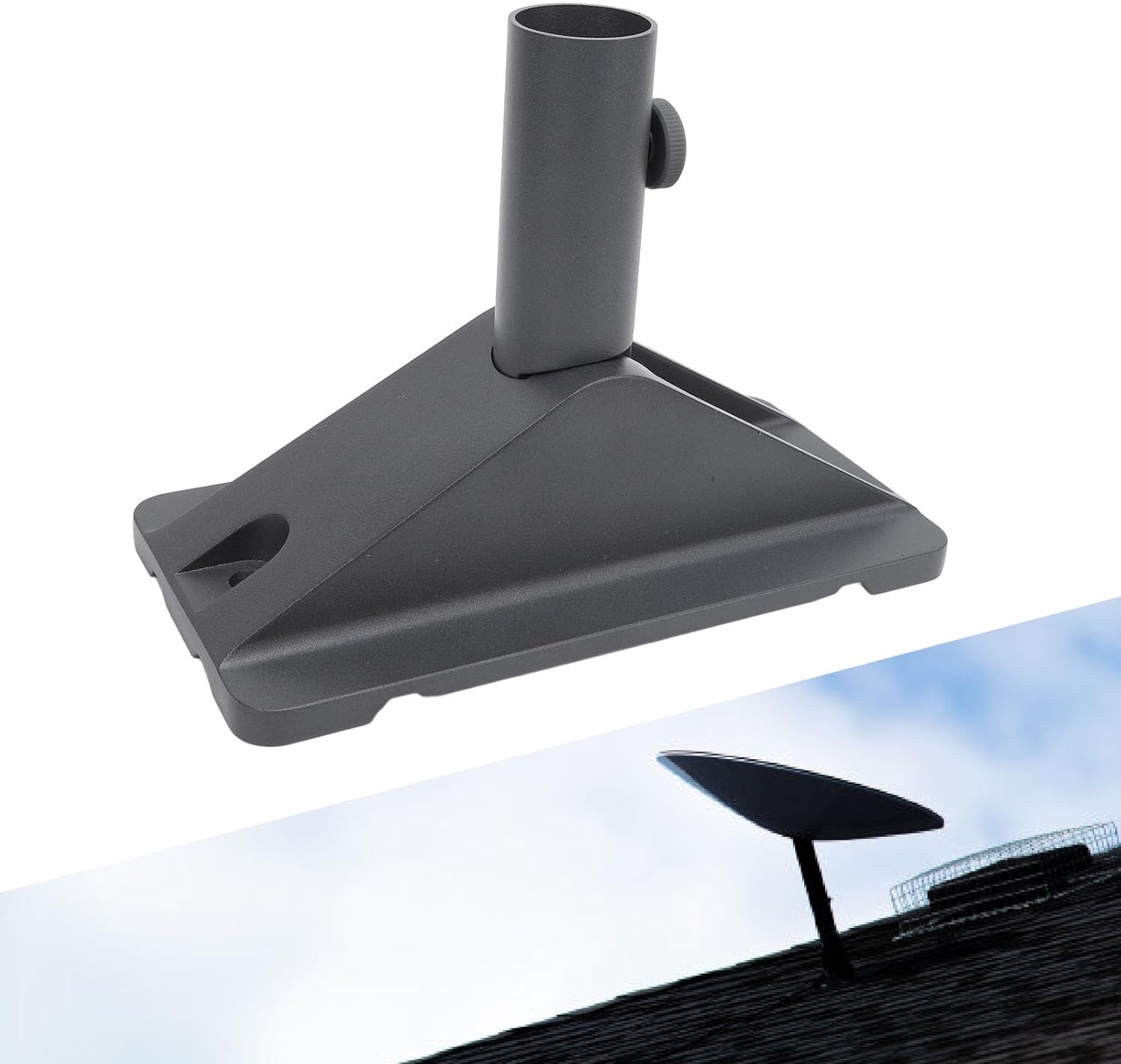 よくある質問【屋根裏設置 】| 高品質工事専門会社のクラウンクラウン（テレビアンテナ・スターリンク・防犯カメラ）  アンテナ屋根ポールマウント、アルミニウム合金衛星ディッシュブラケット、簡単な角度調整、屋外家庭用衛星信号装置屋根取付用/1018