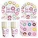 hanviync Two Sweet Birthday Party Supplies,Sweet Two Birthday Decorations,Two Sweet Birthday Decorations Girl,Two Sweet Donut Birthday Party