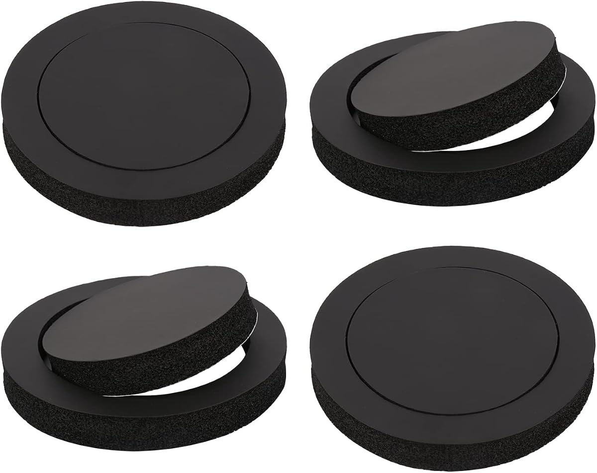 6.5 Foam Speaker Enhancer Kit (4pcs),Fits for 6" 6.5" Car Door Speaker, Universal High Rebound Sponge Bass Blocker Kit with High Rebound for Stereo Audio | Universal High Rebound Sponge Bass Blocker Kit with High Rebound for Stereo Audio Speaker