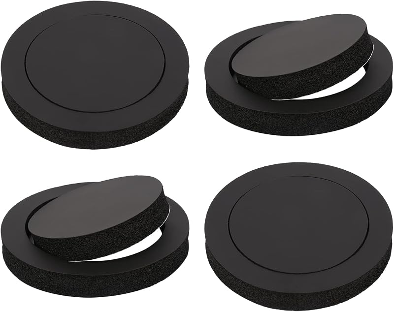 6.5 Foam Speaker Enhancer Kit (4pcs),Fits for 6" 6.5" Car Door Speaker, Universal High Rebound Sponge Bass Blocker Kit with High Rebound for Stereo Audio | Universal High Rebound Sponge Bass Blocker Kit with High Rebound for Stereo Audio Speaker