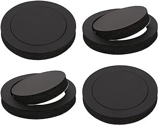 6.5 Foam Speaker Enhancer Kit (4pcs),Fits for 6" 6.5" Car Door Speaker, Universal High Rebound Sponge Bass Blocker Kit with High Rebound for Stereo Audio