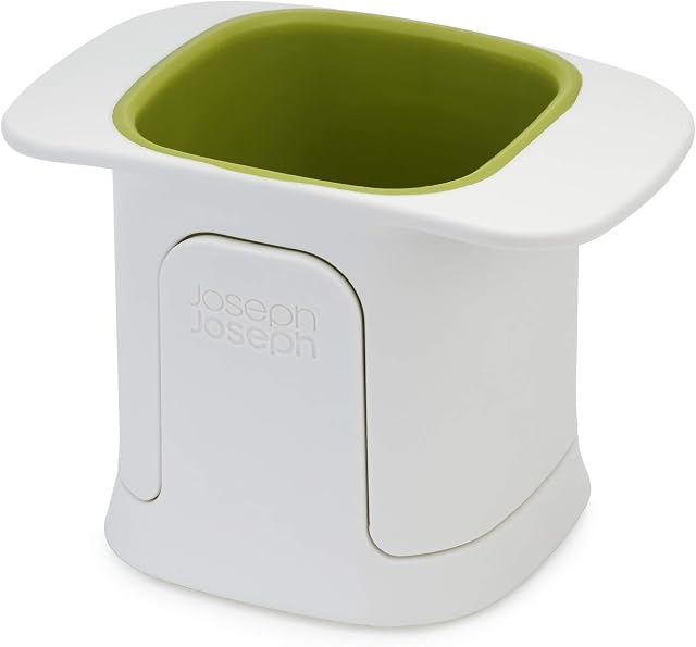 Joseph Joseph 20175 ChopCup Vegetable Chopper, Stainless Steel, White