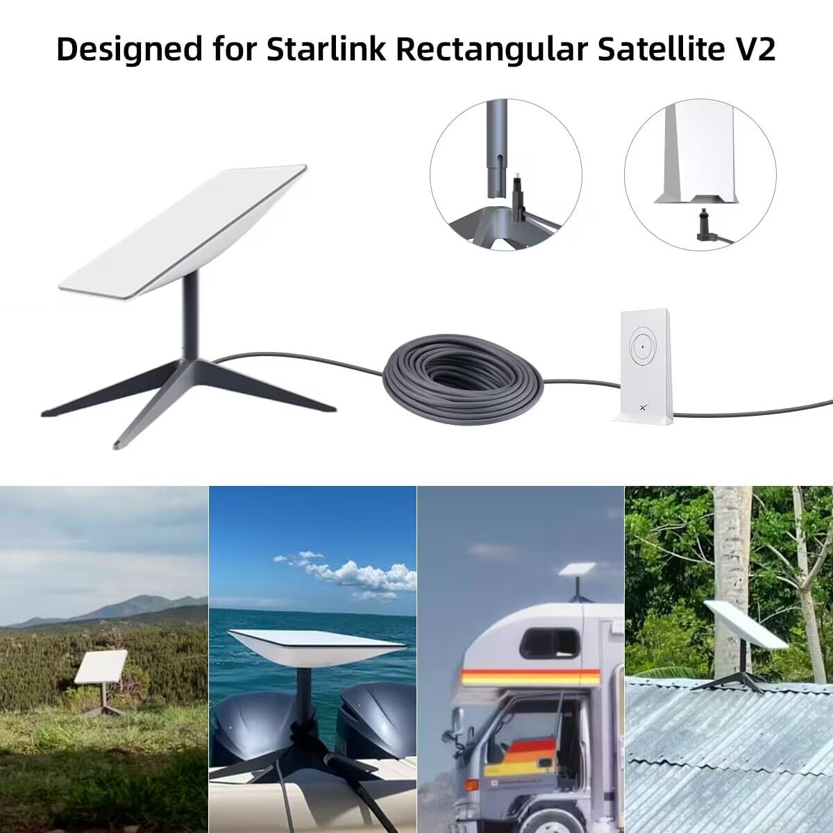 Amazon.com: XTAR 30FT Satellite Replacement Extension Cable for