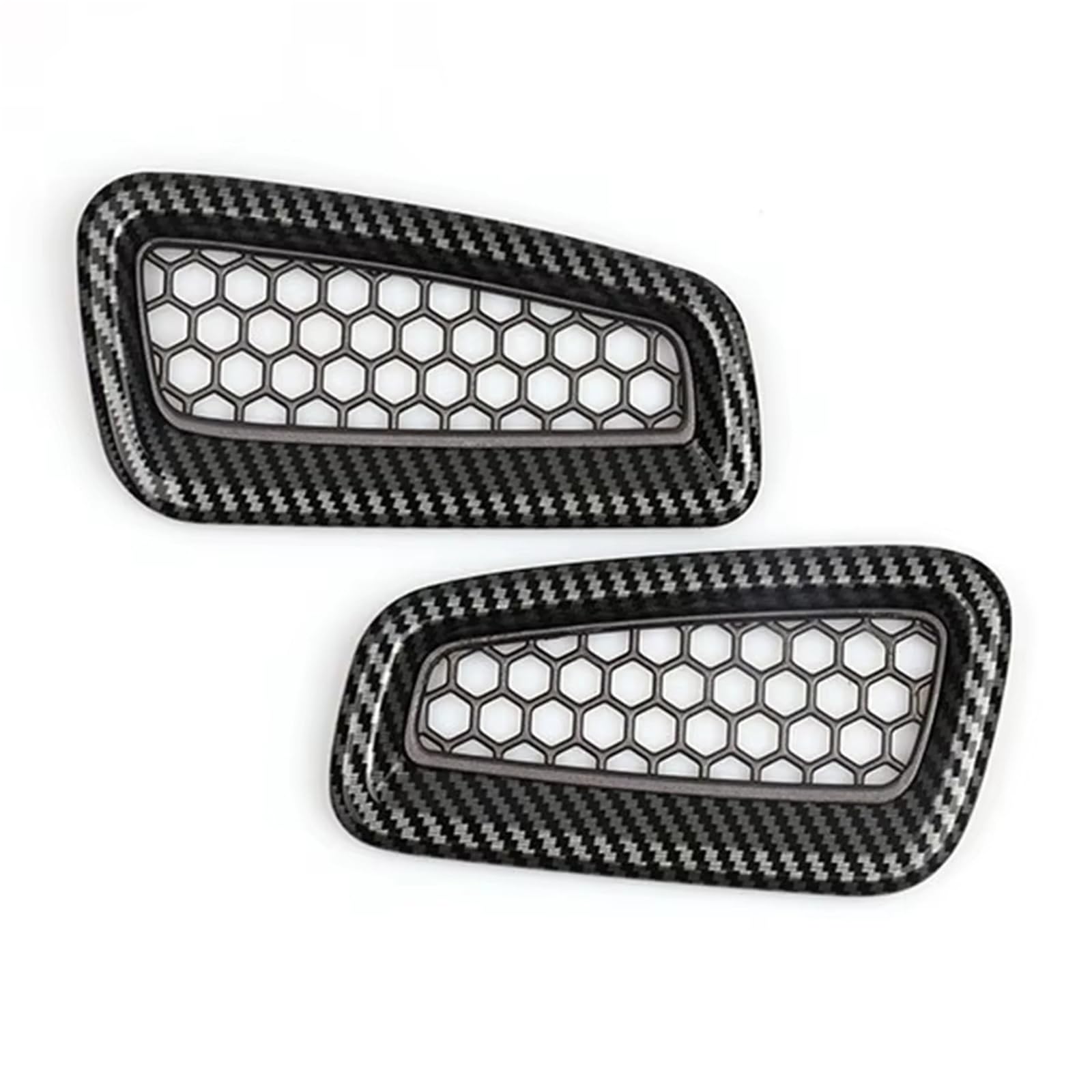 Dashboard Outlet Cover Compatible with for Civic 11 11th Gen 2022 LHD Car Dashboard Upper Air Vent Trim Frame Air Outlet Decorative Cover Sticker