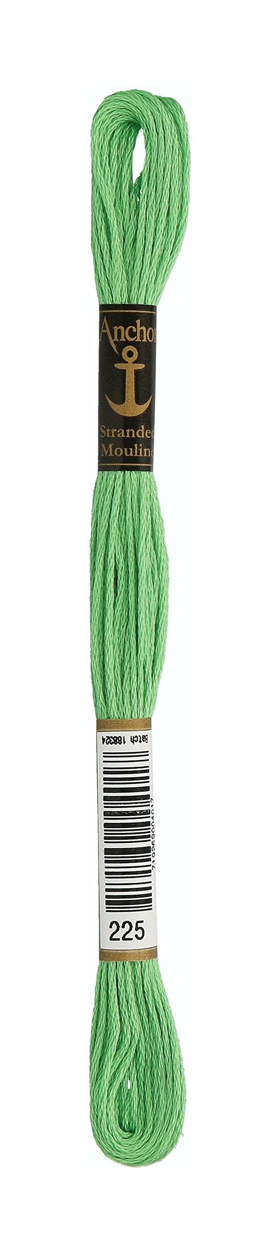 Anchor 00225 Emerald Green Sticktwist 4635000- Embroidery Thread, 100% Cotton
