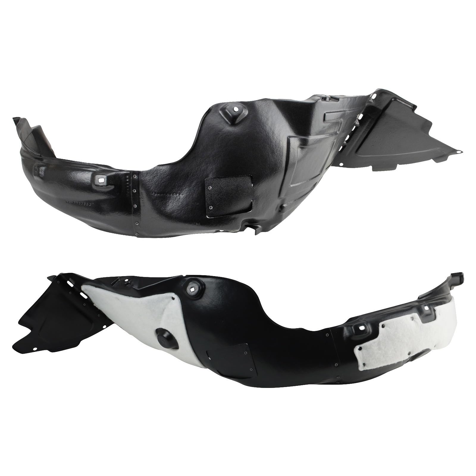 TRQ Inner Fender Liner Set | For 2014 Hyundai Sonata HY1248135 HY1249127