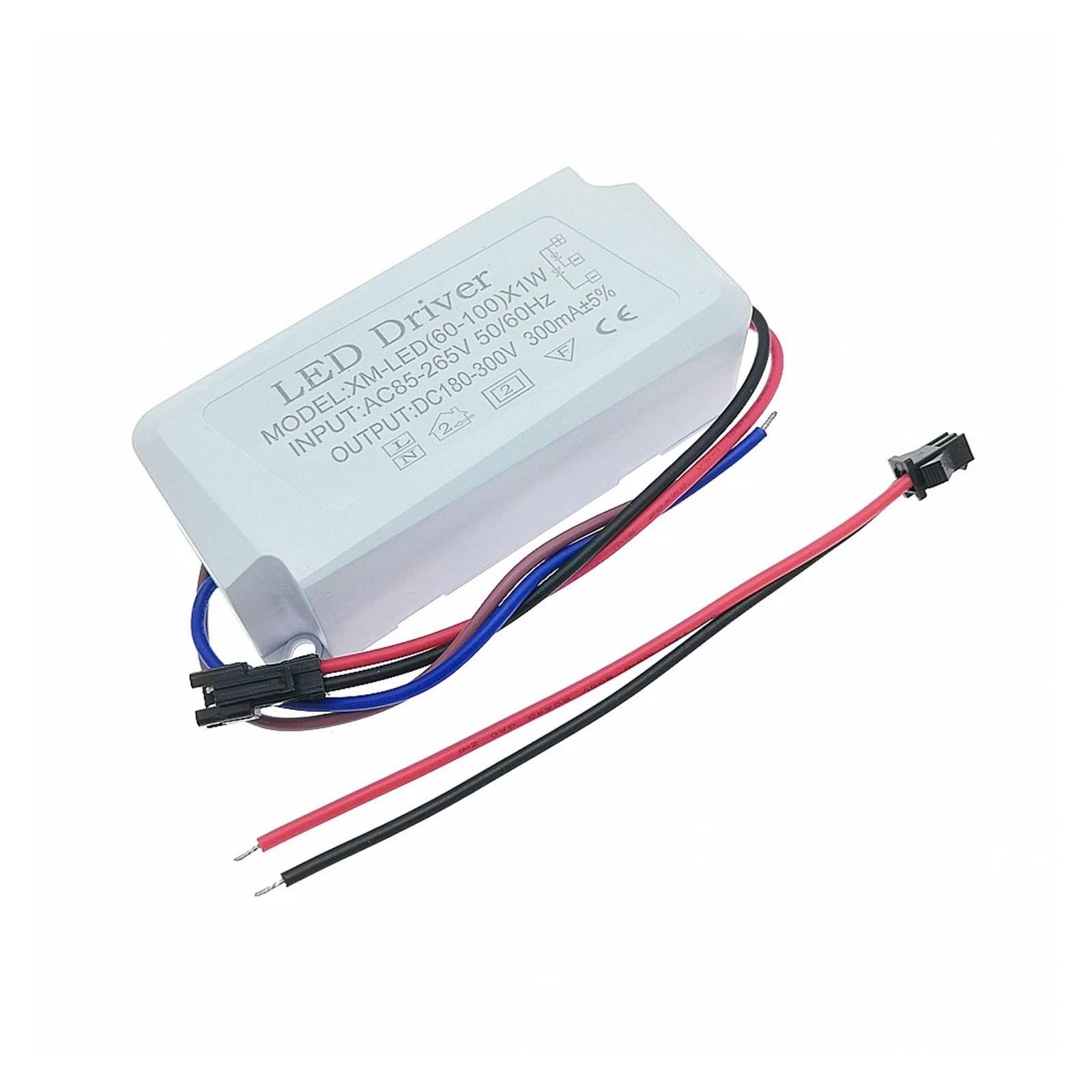 Adaptateur secteur LED 40W-100W transformateur courant constant 300mA