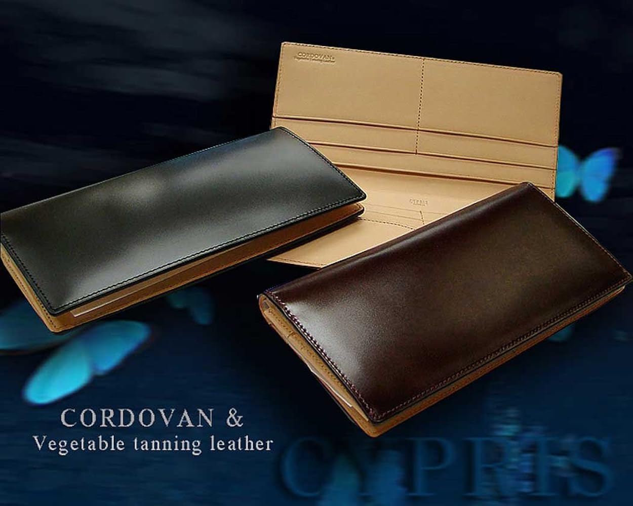 未使用 キプリス コードバン ベジタブルタンニン 長財布 | ofa.sg