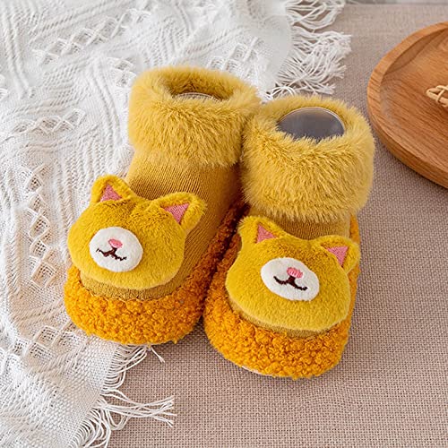 Infant Cute Cartoon Socks Shoes Baby Sock Shoes Baby Walking Shoes Soft Bottom Indoor Non Slip Warm Socks Shoes3