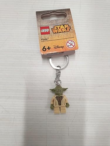 LEGO Star Wars Yoda 2015 Minifigura Llavero 853449, Verde