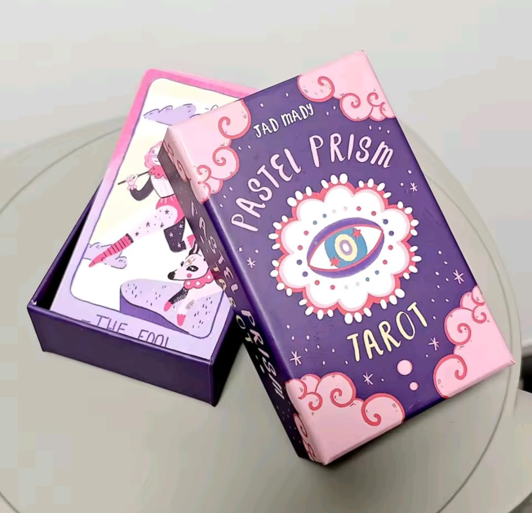 Amazon.co.jp: パステルカラー タロットカード, 78枚セット, 12cm×7cm