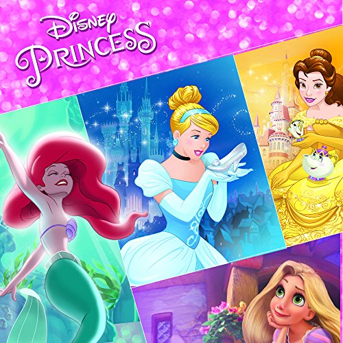 Disney Jewelry for Women, Little Mermaid Ariel Silver Plated Necklace Pendants, Rainbow Crystal, Rainbow Glitter, Crystal Seashell Accents, 18" 5