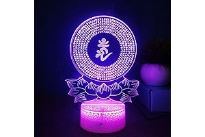 Zenith Illusion Buddha Night Light: A Serene Sanctuary for Your Soul