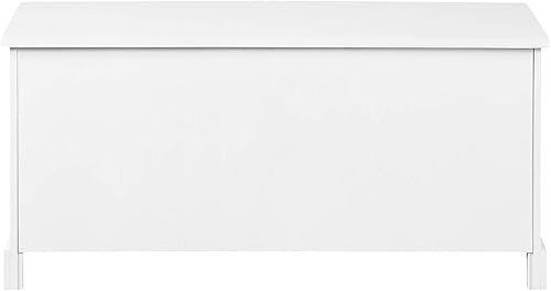 Miniatura 5 de Lifeand Banco de almacenamiento de madera con 3 cajones y 3 cestas tejidas, color blanco