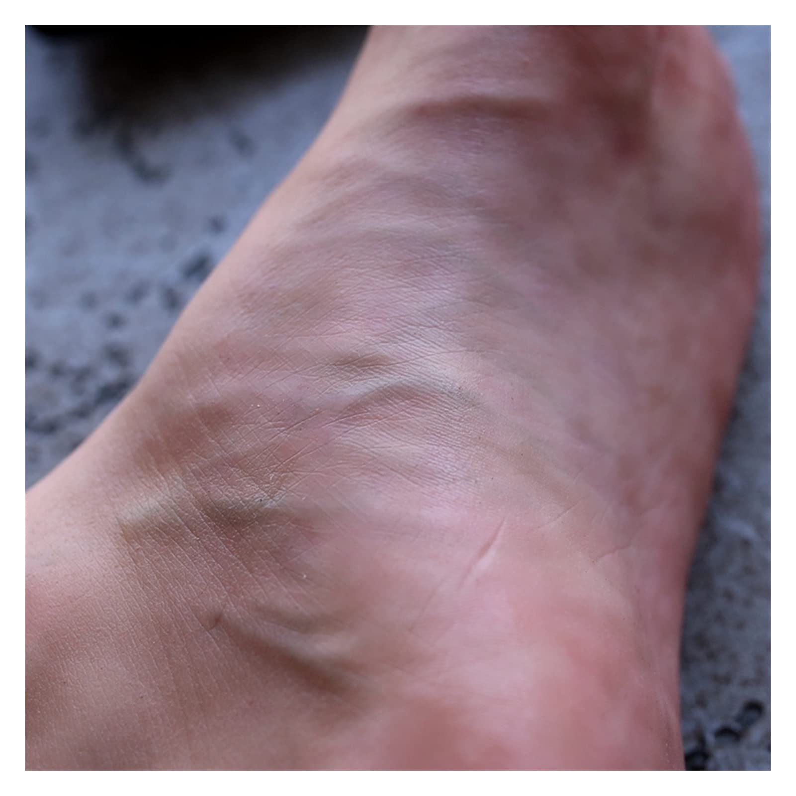 Mężczyzna stóp Model Buty Skarpety Sport Symulacja Real Skin Clone Protetyczny Tatuaż Tatuaż Obuwie Fotografowanie Malowanie TGJ4401.(Left foot)