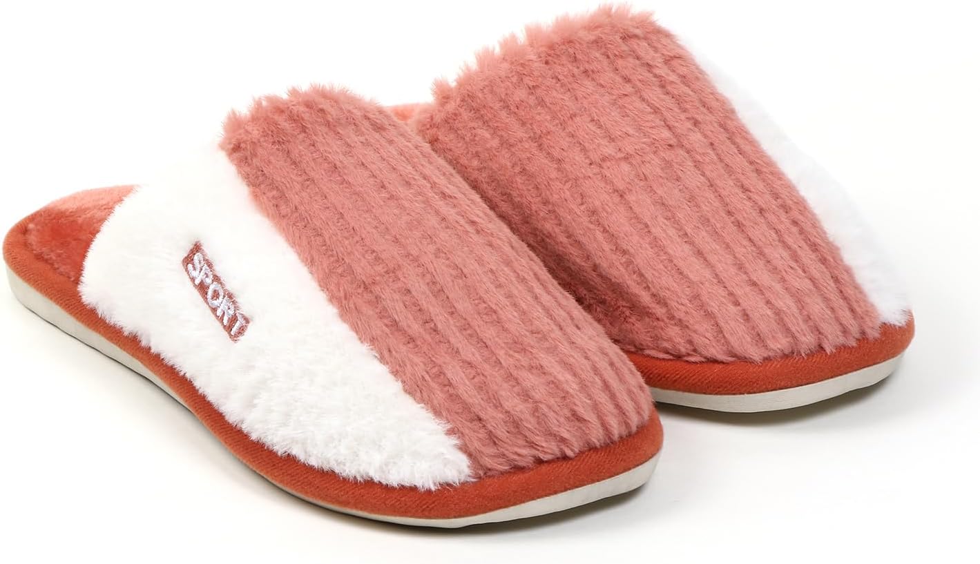 Women Flip Flop Slipper for Men Indoor Bedroom Slides Carpet Winter Slipper for Women