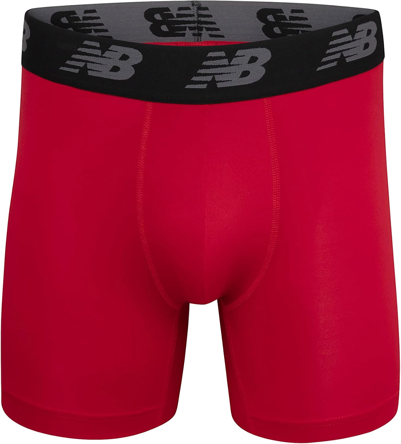 New Balance Men's Mesh 5" No-FLY Boxer Brief (4-Pack) - Image 5