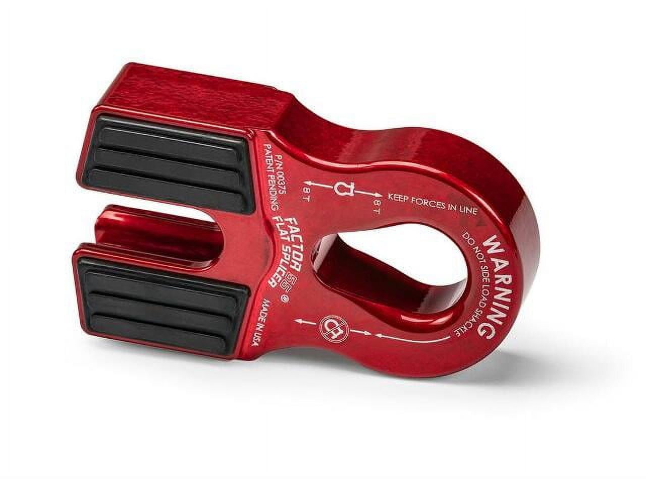 Factor 55 Flat Splicer Low-Profile Design for Synthetic Rope, Fits Synthetic Rope up to 1/2