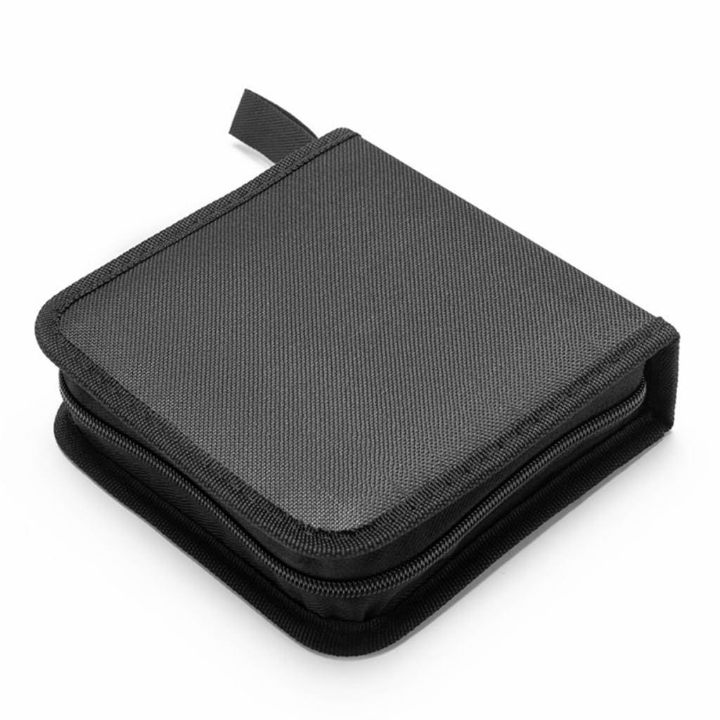 Sac de rangement pour CD de voiture en tissu Oxford avec 40 poches pour ranger vos CD en toute sécurité et organiser les amateurs de musique