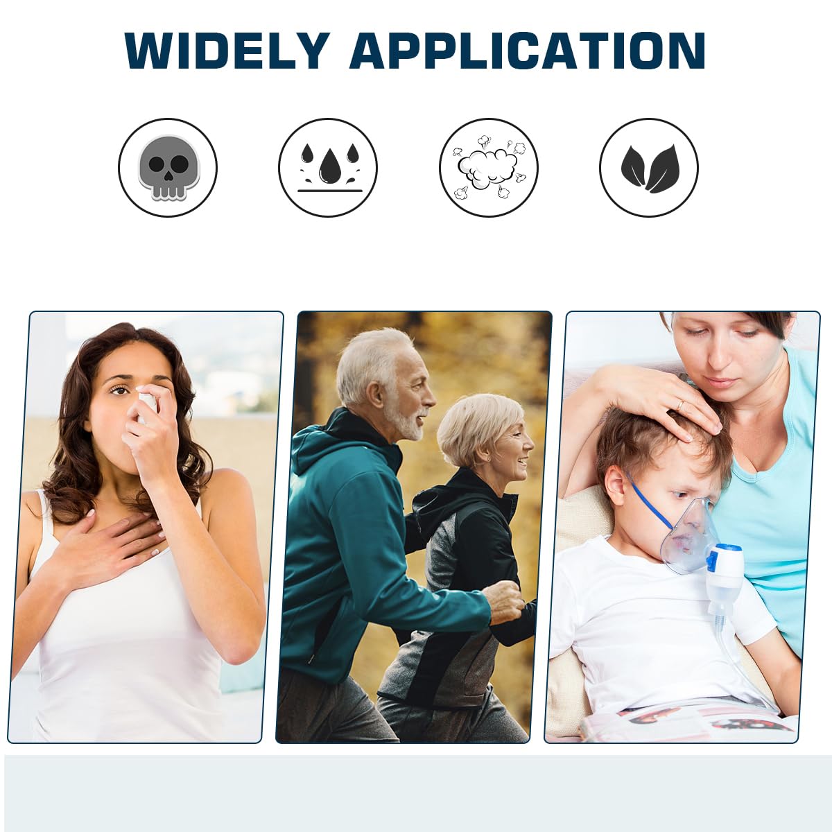Scicalife Medidor de Flujo Máximo - Monitor de Flujo Dual Espiratorio de Rendimiento Pulmonar - Ejercicio Respiratorio Preciso Y Fácil de Leer para Los Pulmones para Adultos