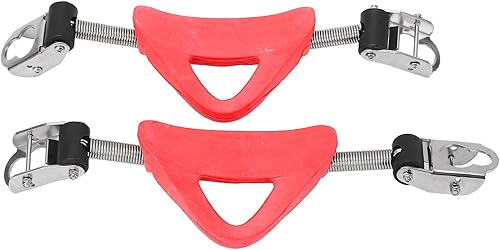 Miniatura 8 de Keenso 2 correas de resorte de aleta de buceo de doble uso de acero inoxidable para Jet Fin y OMS, correa de talón de resorte con hebillas, conexión
