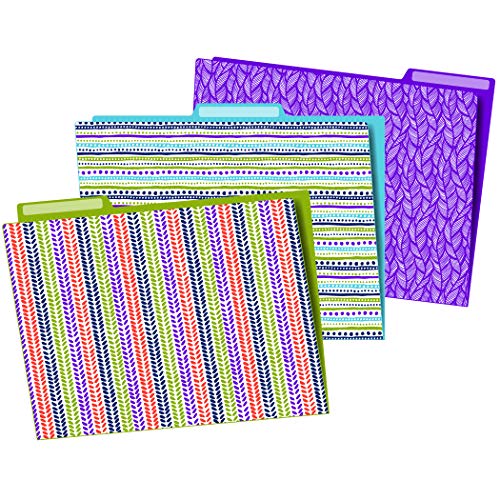 Carson Dellosa Chalkboard Decorative File Folders11.75