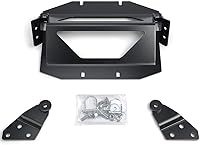 Vista 2 de WARN 95745 Kit de montaje de arado delantero, se adapta a: Yamaha Kodiak, Grizzly 700 (2016-2019), negro