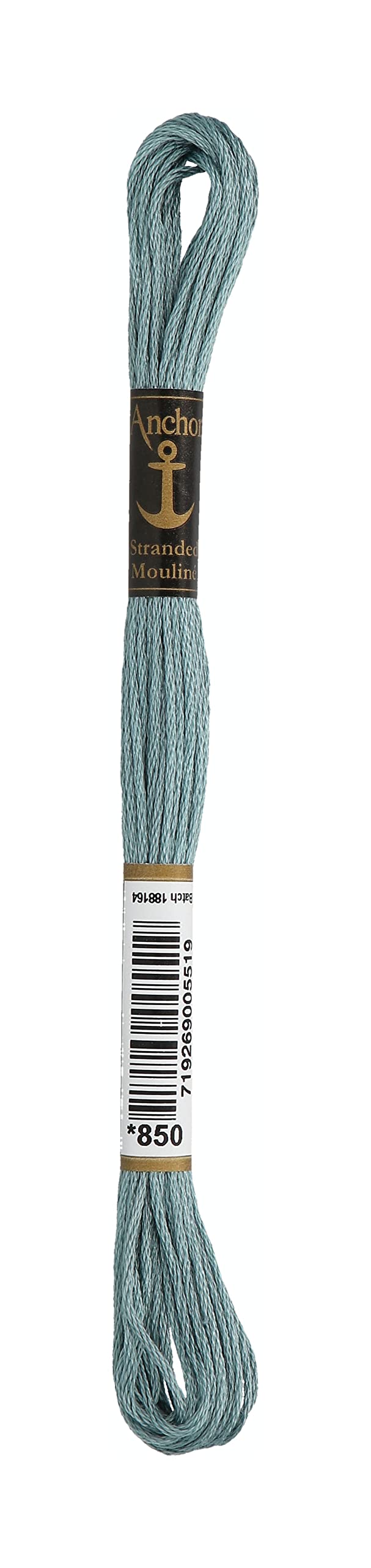 Anchor Six Strand Embroidery Floss 8.75 Yards-Blue Mist Medium 12 per Box — image 1